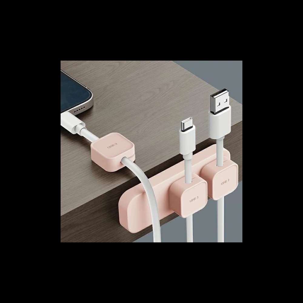 UNIQ Pod Mag to cables + base blush pink - 3