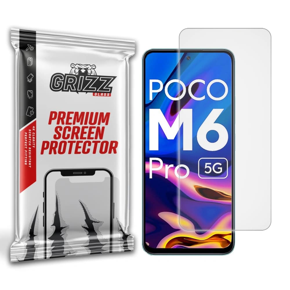 GrizzGlass Xiaomi Matte Folie PaperScreen für POCO M6 Pro 5G