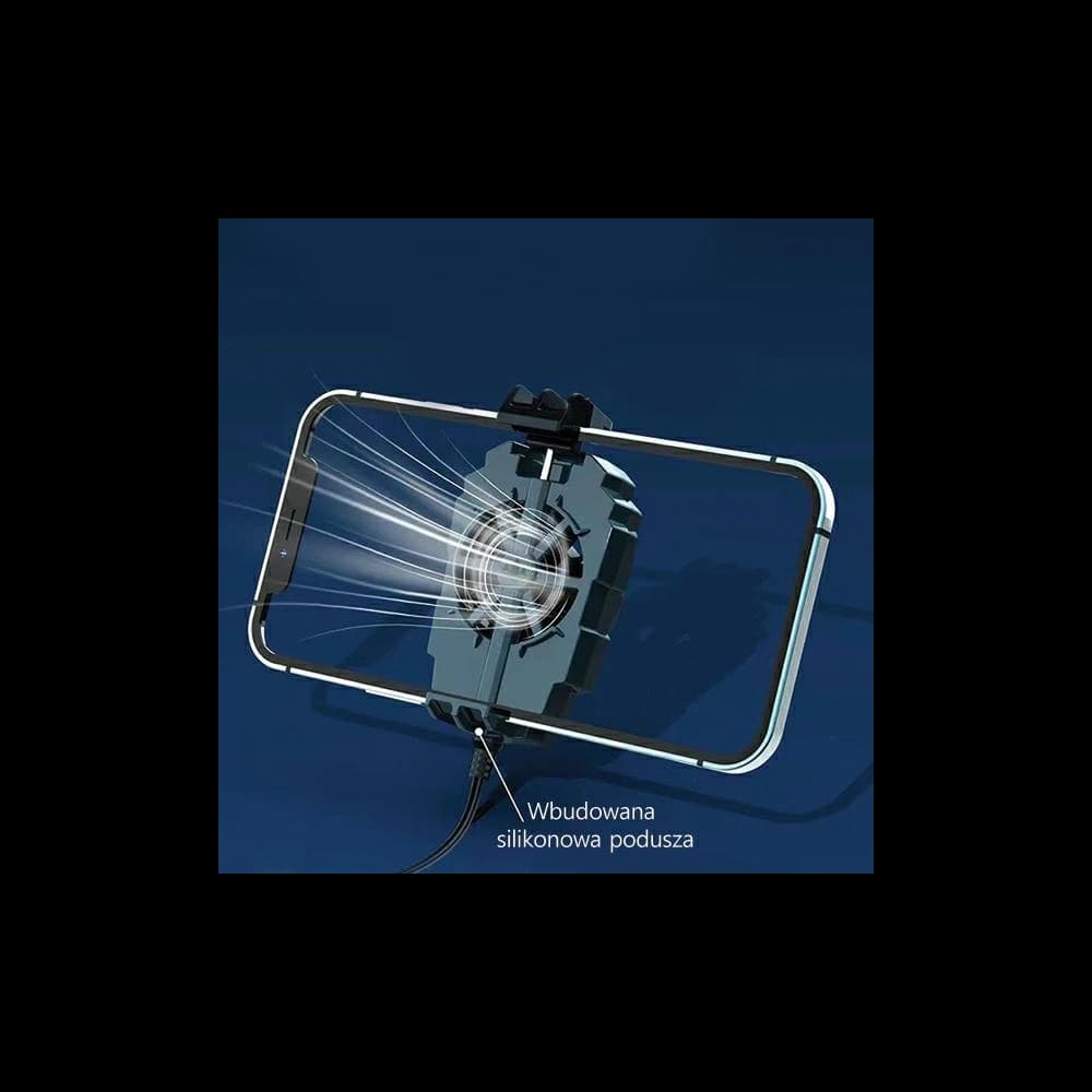 AWEI X31 fekete hordozható ventilátor - 5