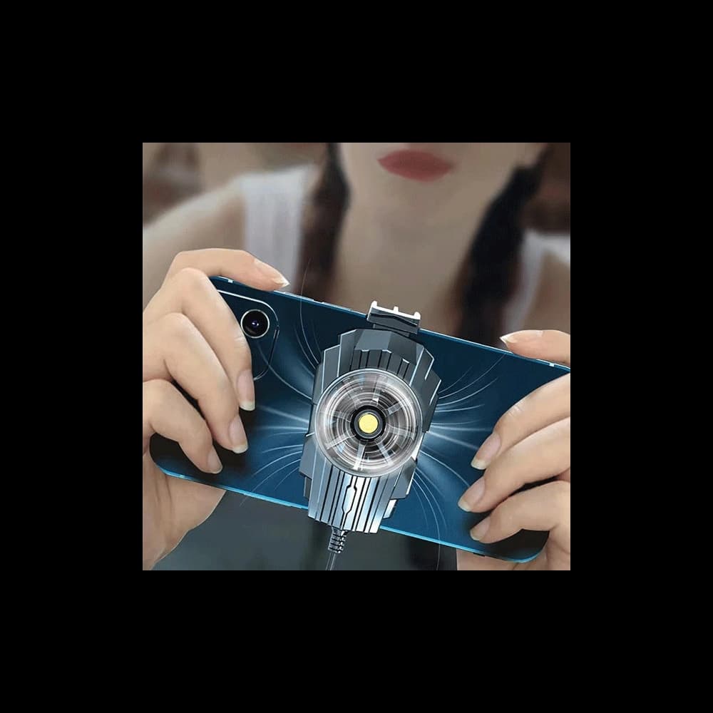 AWEI X31 fekete hordozható ventilátor - 7