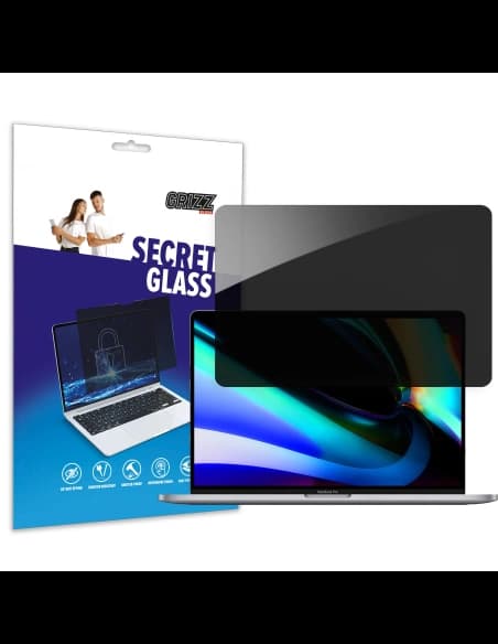 Matowe szkło prywatyzujące GrizzGlass SecretGlass do Apple MacBook Pro 14" 2021-2025 (M1/M2/M3/M4/M5)