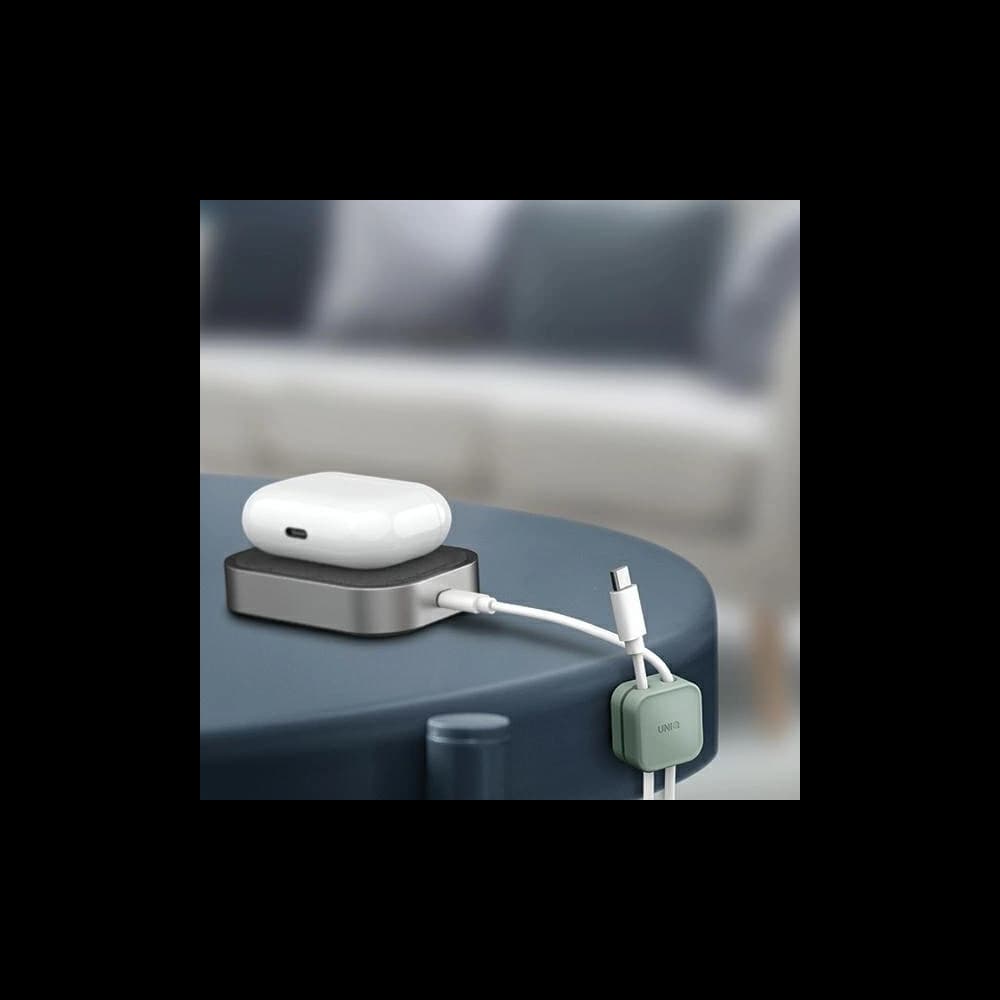 UNIQ Pod self-adhesive cable organiser arctic blue [8pcs] - 2