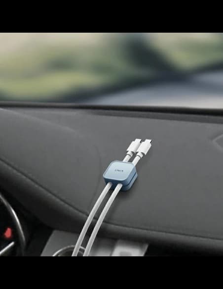 UNIQ Pod self-adhesive cable organiser chalk grey [8pcs]