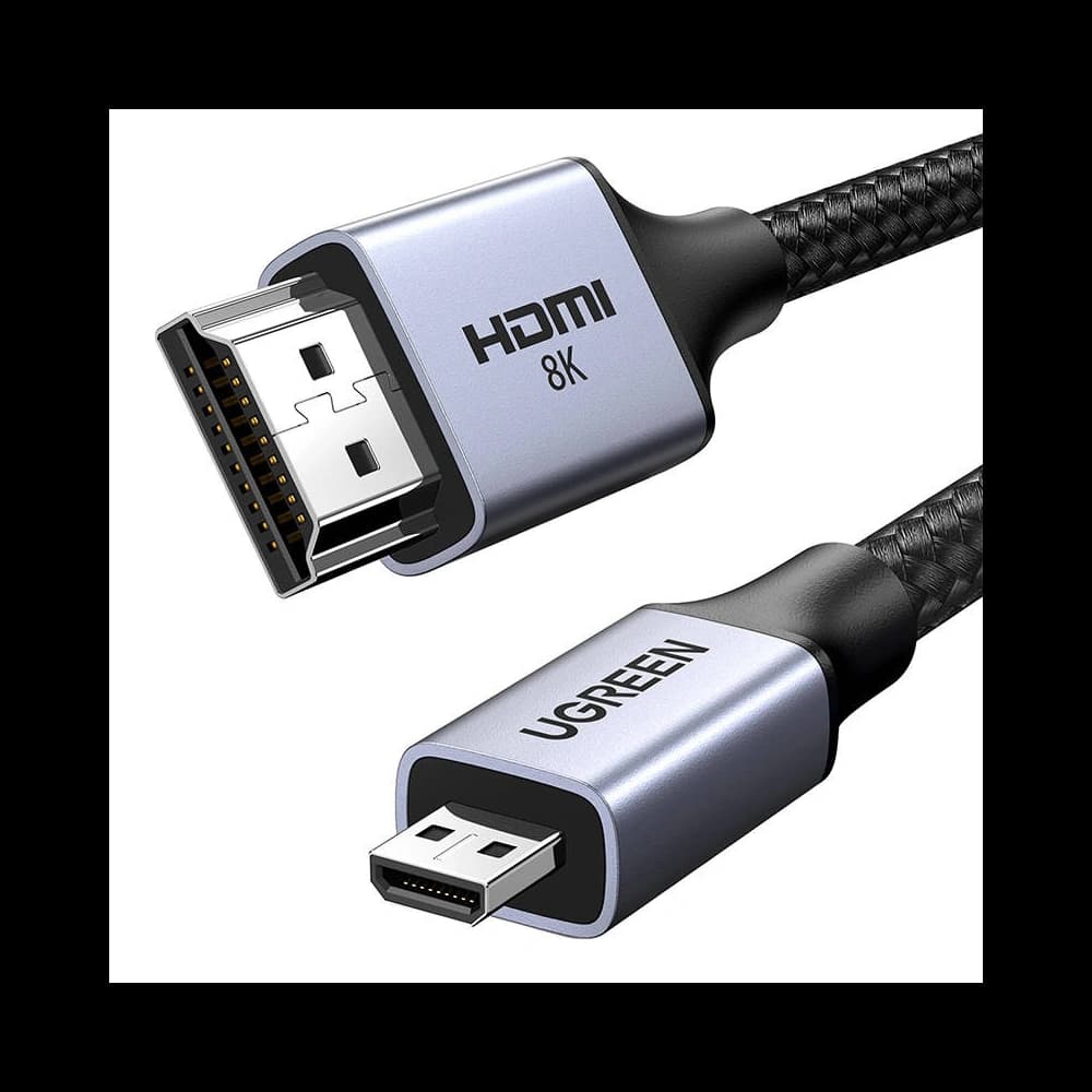 Micro HDMI - HDMI 8K cablu UGREEN HD164 1m (negru) - 1