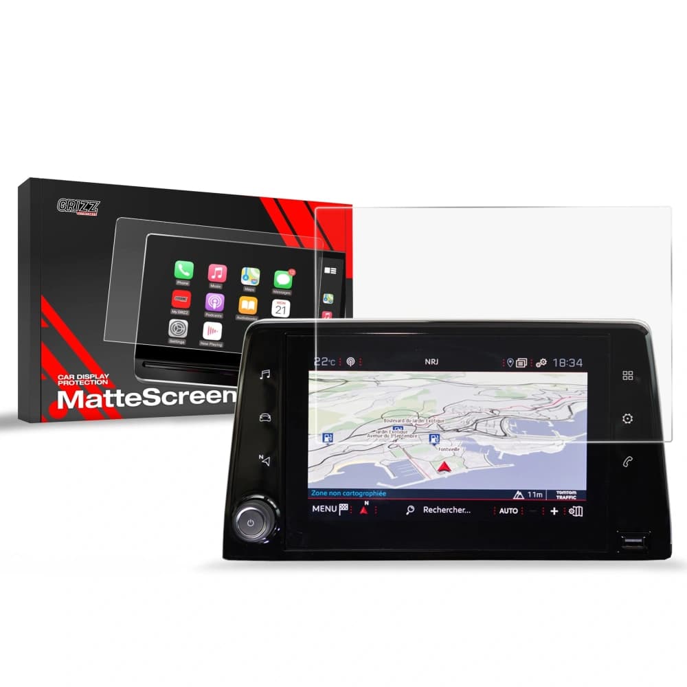 Matte GrizzGlass CarDisplay Protection Citroen Berlingo 3 (2018-2024) - 1