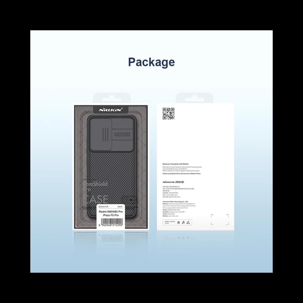 Etui Nillkin CamShield Pro Xiaomi Poco F5 Pro/Redmi K60/K60 Pro modrá - 7