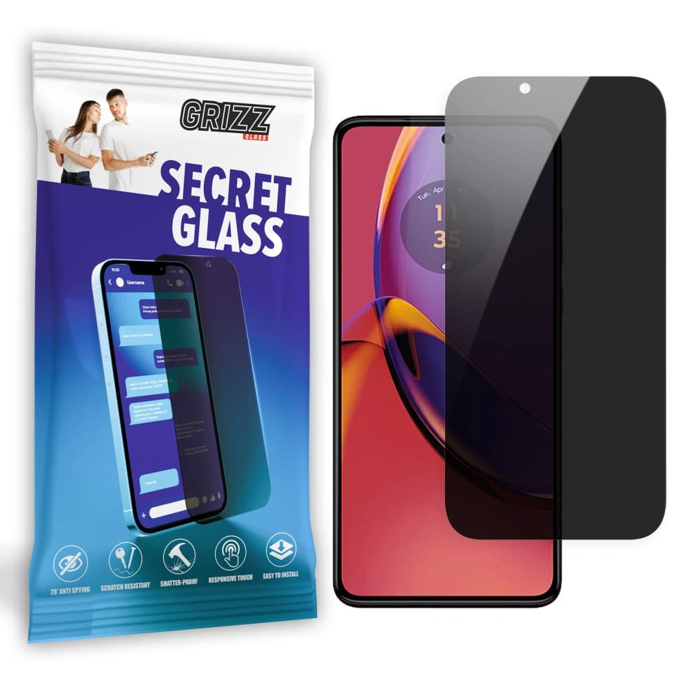 GrizzGlass Matte SecretGlass Motorola Moto G84 5G - 1