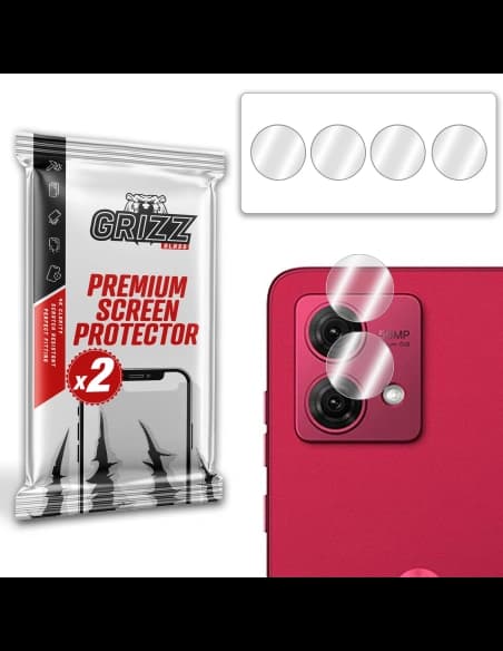 Üveg a GrizzGlass HybridGlass kamerához Motorola Moto G84 5G-hez