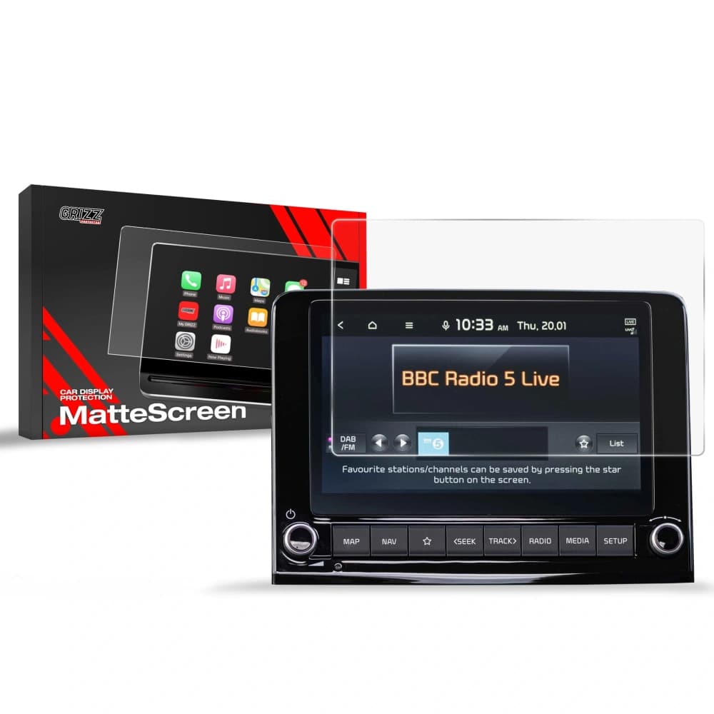 Matte GrizzGlass CarDisplay Protection Kia Rio 4 2020-2023 - 1