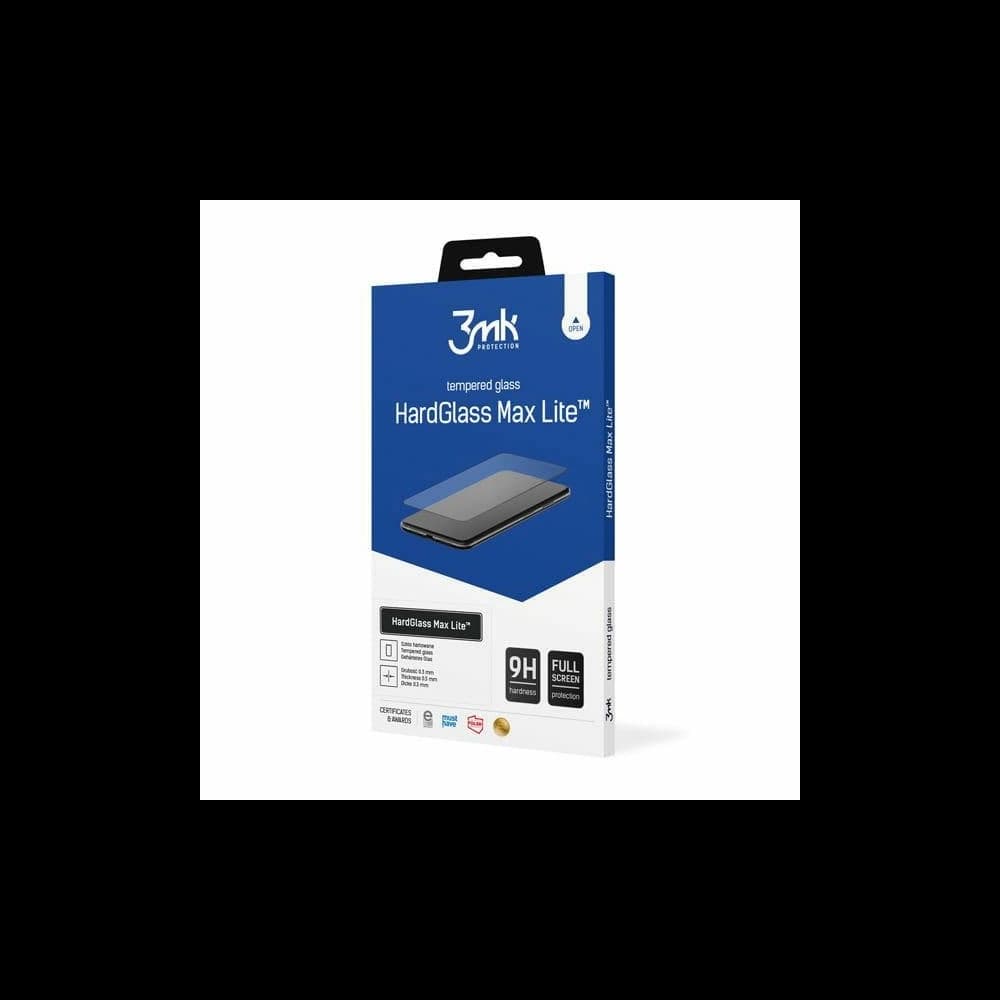Edzett üveg 3MK HardGlass Max Lite Xiaomi 13T / 13T Pro fekete/black - 1