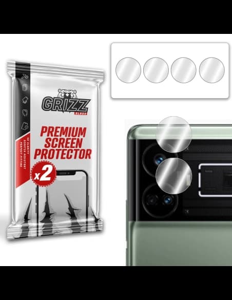 Sklo na fotoaparát GrizzGlass HybridGlass Camera pro Realme GT5