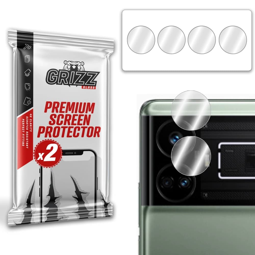 Sklo na fotoaparát GrizzGlass HybridGlass Camera pro Realme GT5 - 1
