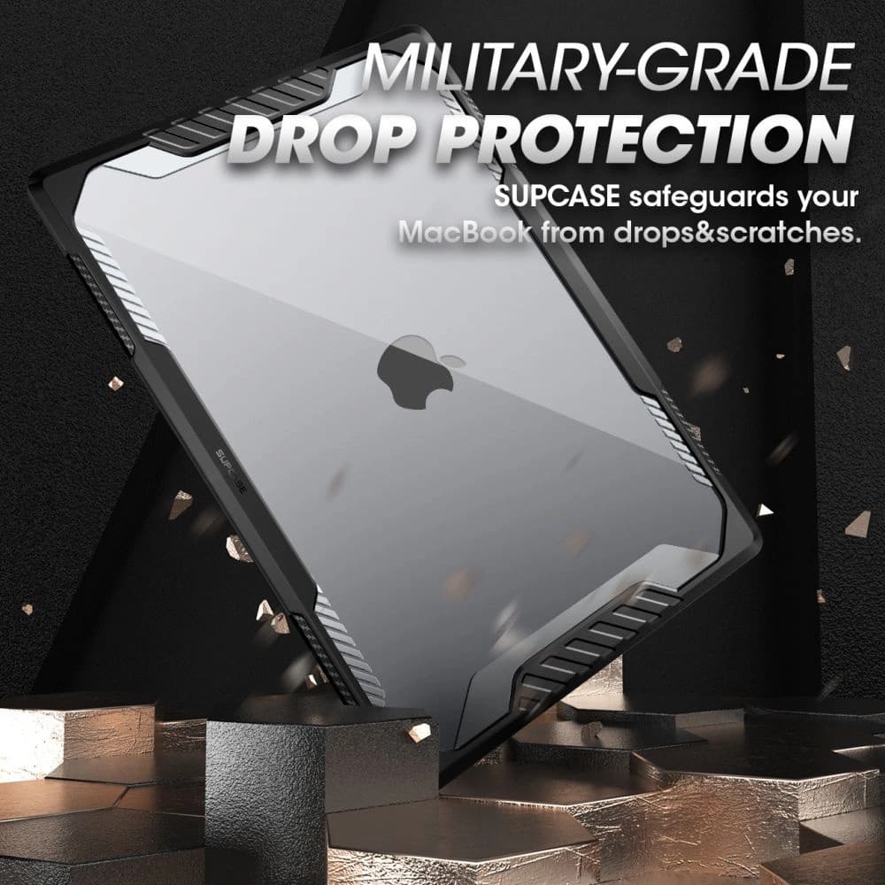 Case Supcase Unicorn Beetle Apple MacBook Air 15 2023 Schwarz - 4