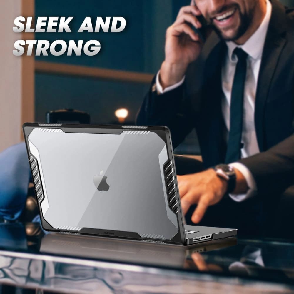 Case Supcase Unicorn Beetle Apple MacBook Air 15 2023 Schwarz - 7