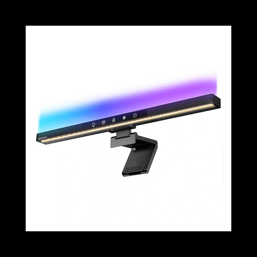 BlitzMax BM-CS1 Lampă RGB pentru monitor negru - 2