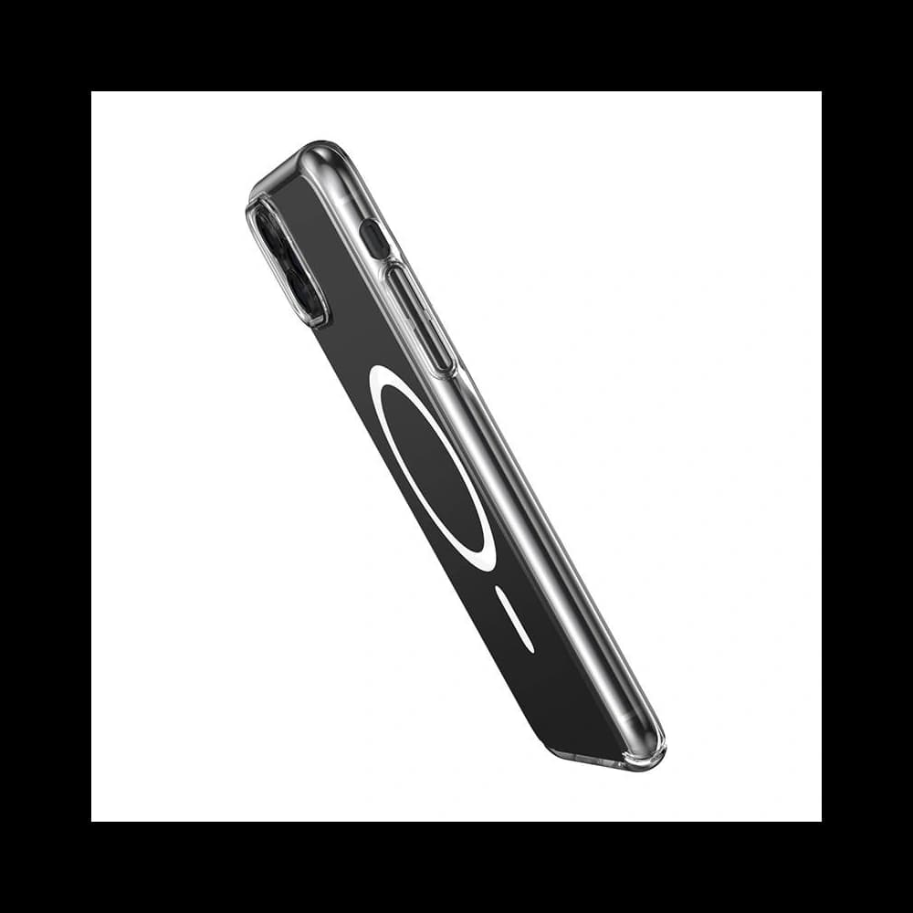 Baseus Apple Carcasă Magnetic Crystal Clear iPhone 11 Pro Max (transparent) + sticlă călită + kit de curățare - 5