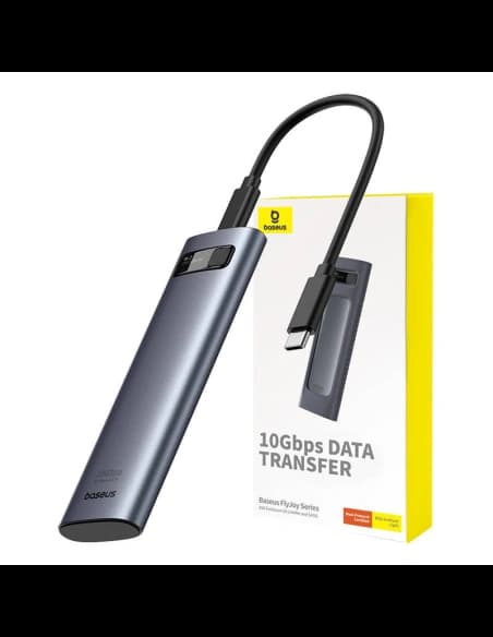 Obal disku Baseus BS-OH155 FlyJoy M.2 NVMe / SATA (šedý)