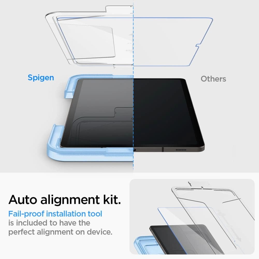 Sticlă temperată Spigen GLAS.tR ez Fit Samsung Galaxy Tab S9 / S9 FE / S10 FE / S10 Lite Clear - 8