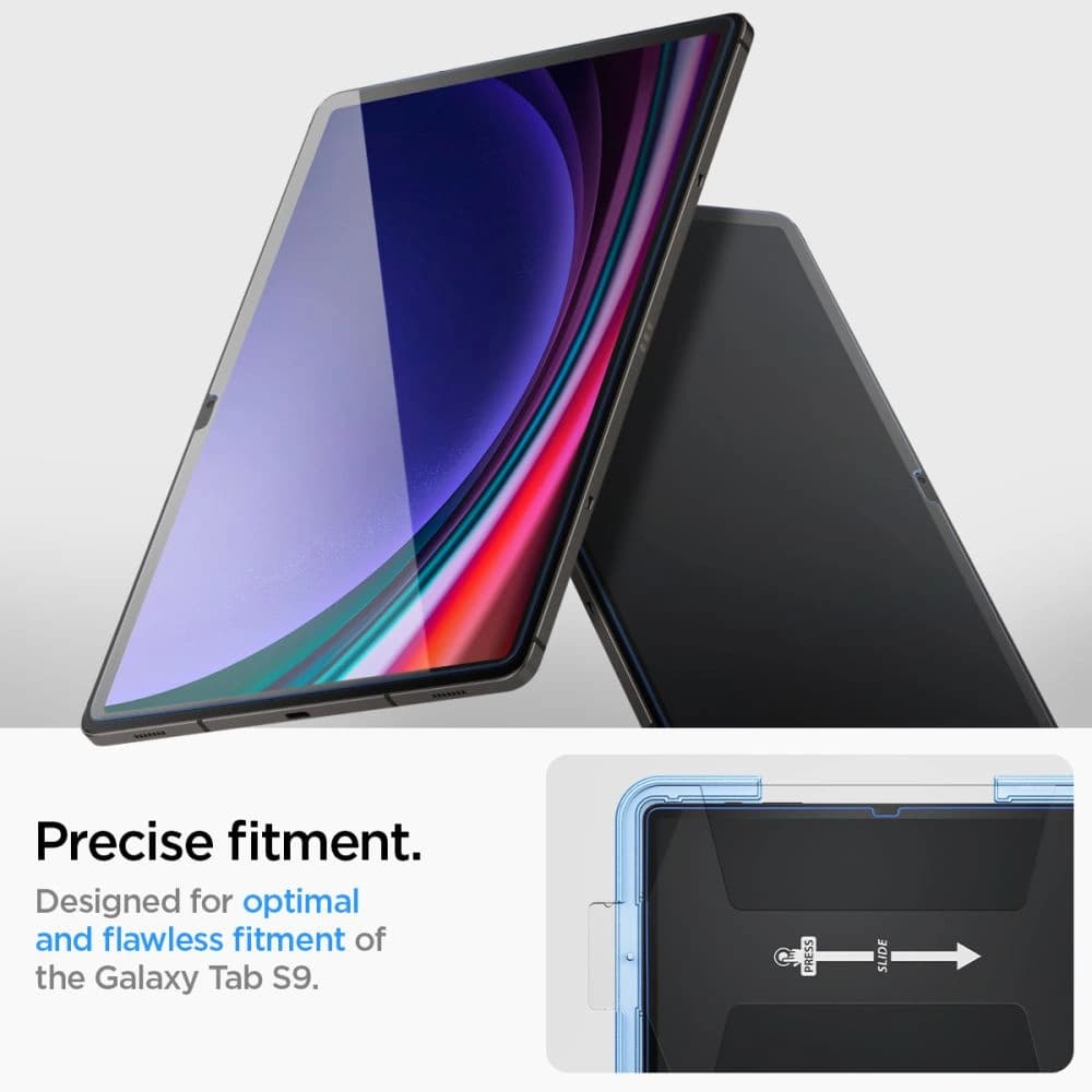 Sticlă temperată Spigen GLAS.tR ez Fit Samsung Galaxy Tab S9 / S9 FE / S10 FE / S10 Lite Clear - 12