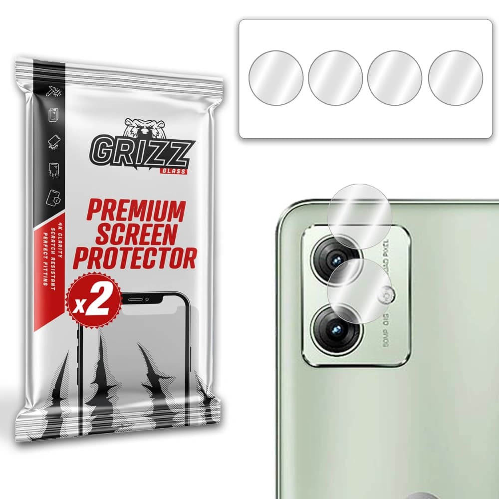 Üveg a GrizzGlass HybridGlass kamerához Motorola Moto G54-hez - 1