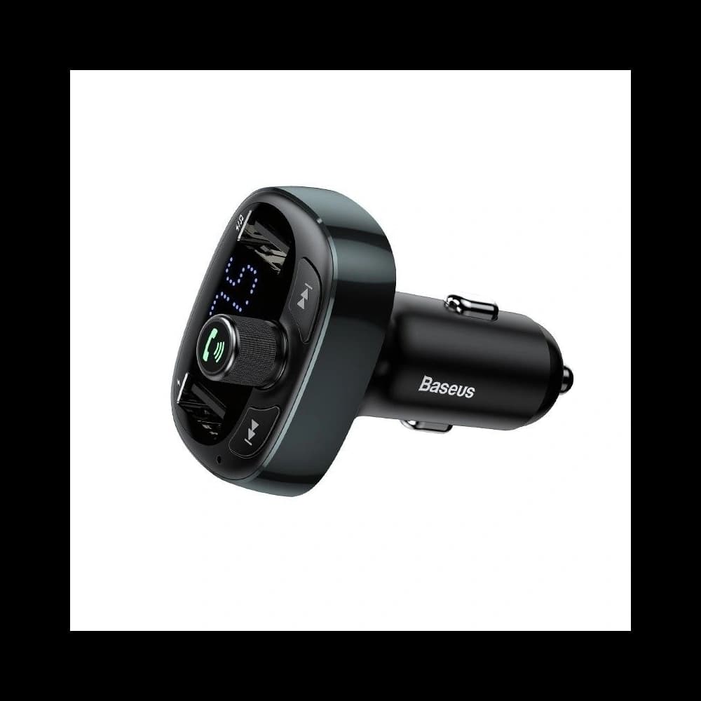 Baseus FM adó Bluetooth USB microSD-vel (kék) - 6