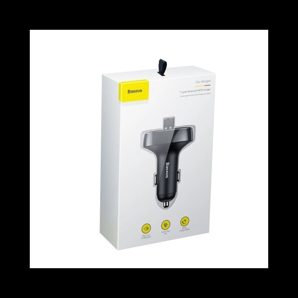 Baseus FM adó Bluetooth USB microSD-vel (kék) - 7