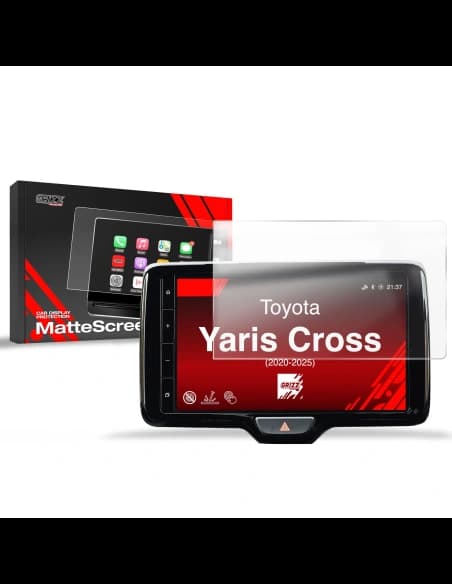 Matte GrizzGlass CarDisplay Protection Toyota Yaris Cross 9" HD (2020-2025)