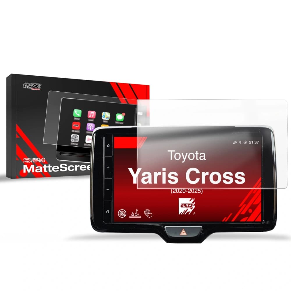 Matte GrizzGlass CarDisplay Protection Toyota Yaris Cross 9" HD (2020-2025) - 1