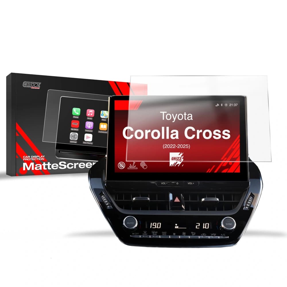 Matte GrizzGlass CarDisplay Protection Toyota Corolla Cross 10,5" (2022-2025) - 1