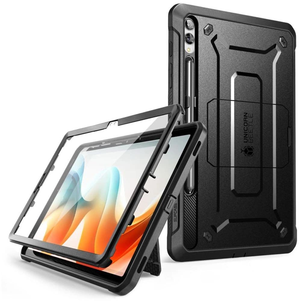 Case Supcase Unicorn Beetle Pro Samsung Galaxy Tab S9+ Plus / S10+ Plus 12.4 Schwarz - 1