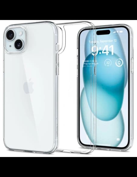 Spigen Apple Husă Airskin Hybrid iPhone 15 Crystal Clear