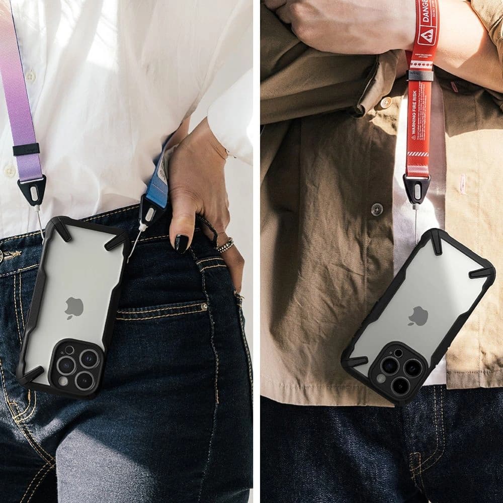 Etui Ringke Fusion-X Magnetic MagSafe Apple iPhone 15 Pro Max Matná černá - 10