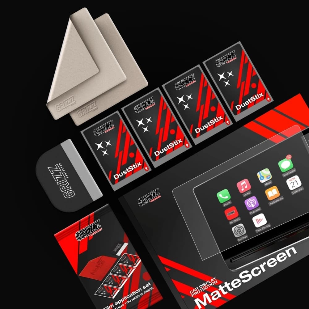 Matte GrizzGlass CarDisplay Protection Skoda Superb 3 (2015-2019) - 6