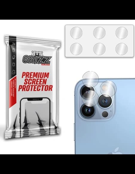 GrizzGlass HybridGlass Geam de cameră pentru Apple iPhone 15 Pro Max