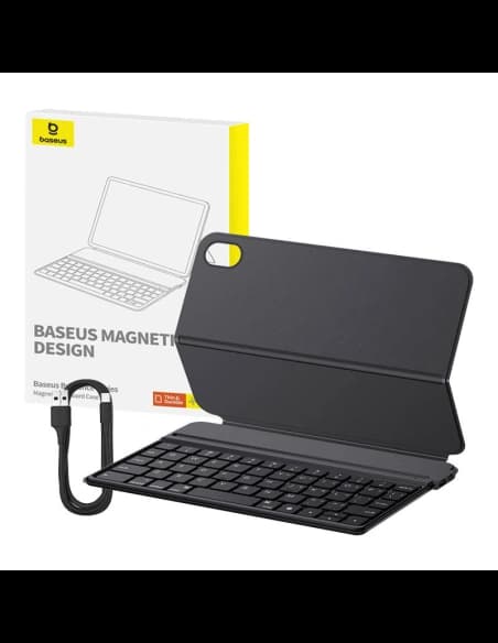 Baseus Brilliance Apple iPad mini (6th gen) / iPad mini 8.3" 2024 7gen magnetic keyboard case (black)