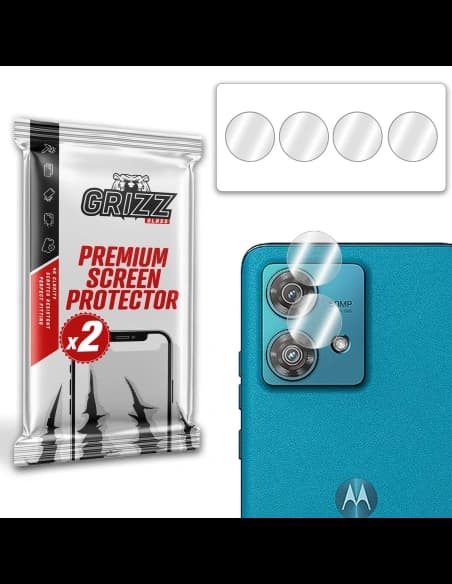 GrizzGlass HybridGlass Geam de cameră pentru Motorola Edge 40 Neo
