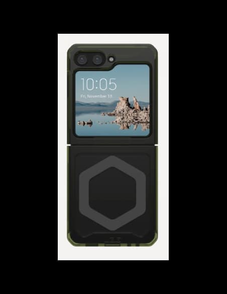 Etui UAG Urban Armor Gear Plyo Pro Samsung Galaxy Flip5 s magnetickým modulem (olive-space grey)
