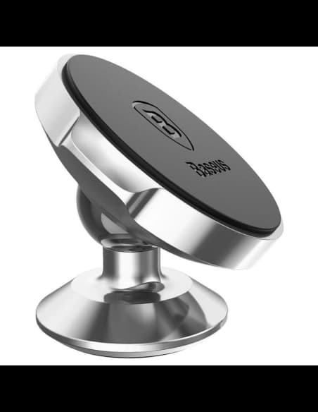 Magnetikus autós tartó műszerfalra Baseus - ezüst