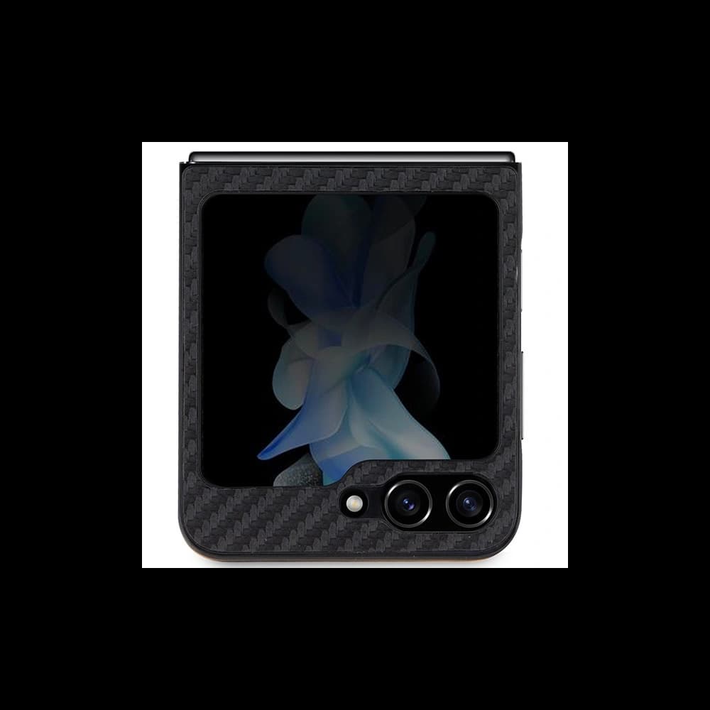 Etui BMW BMHCZF522NBCK Samsung Galaxy Z Flip5 bőr szénszínű/fekete - 3