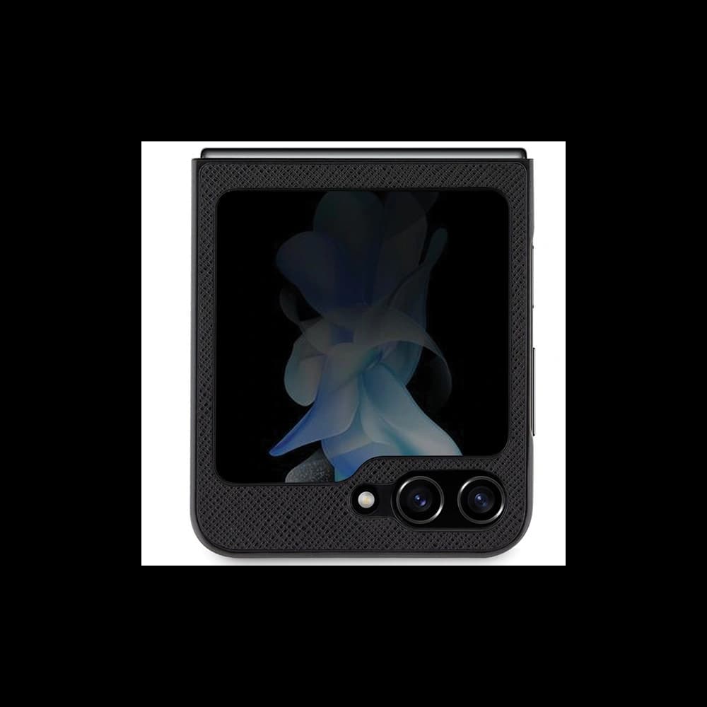 Etui Karl Lagerfeld KLHCZF5SAKCNPK Samsung Galaxy Z Flip5 hardcase Saffiano Karl&Choupette Pin černý/black - 3