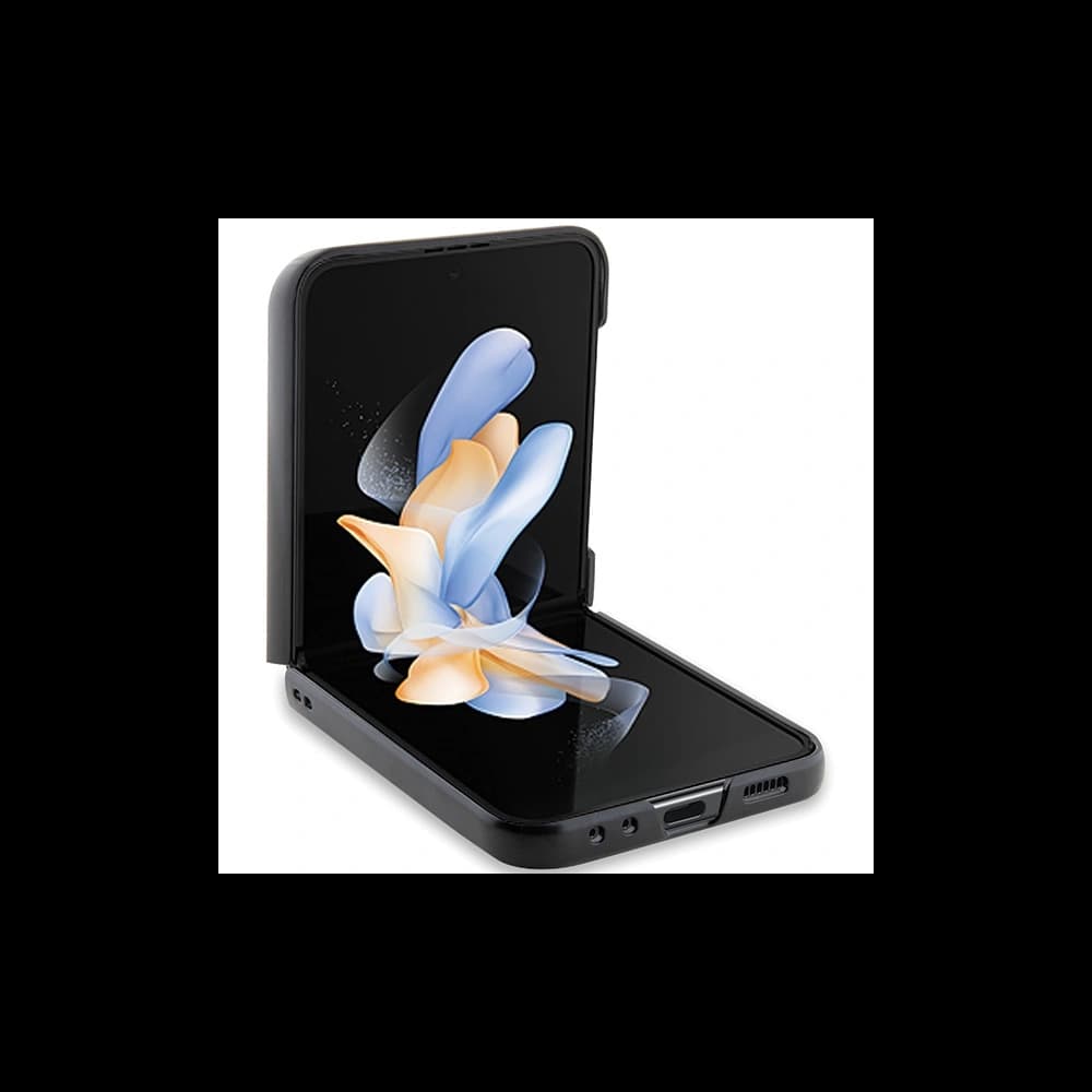 Etui Karl Lagerfeld KLHCZF5SAKCNPK Samsung Galaxy Z Flip5 hardcase Saffiano Karl&Choupette Pin černý/black - 4