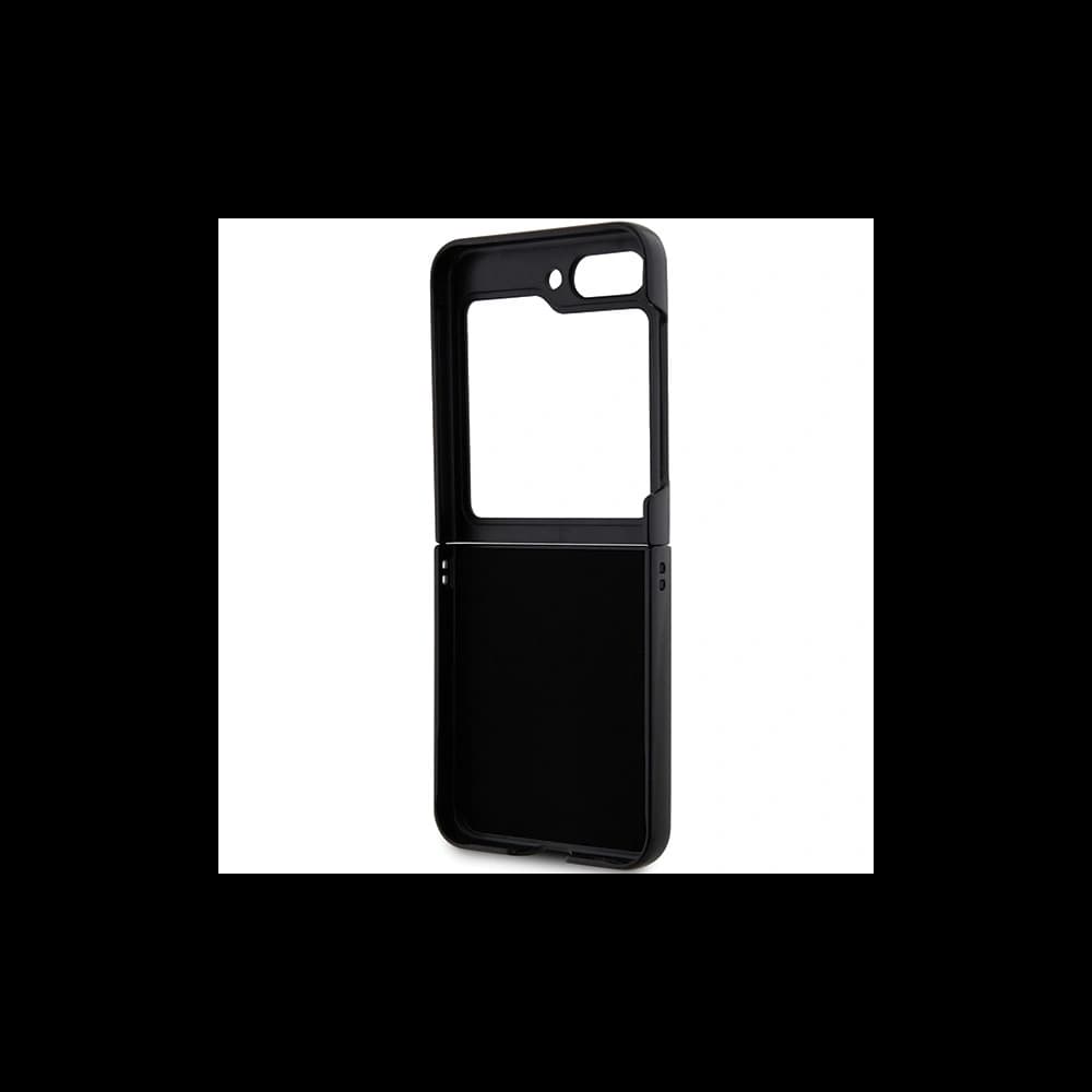 Etui Karl Lagerfeld KLHCZF5SAPKINPK Samsung Galaxy Z Flip5 kemény tok Saffiano Monogram Ikonik Pin fekete/black - 7