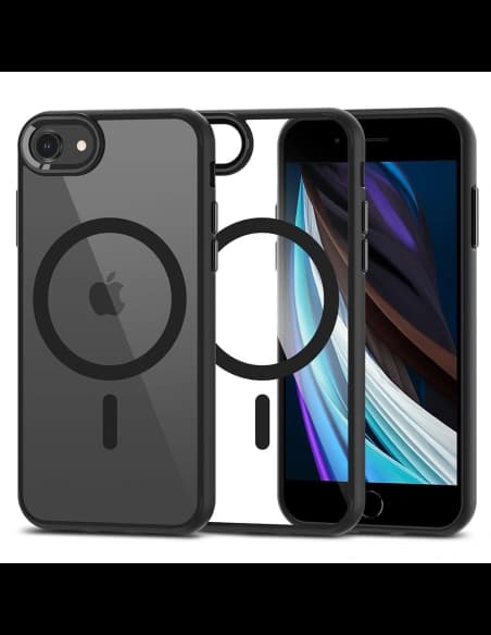 Etui Tech-Protect MagMat MagSafe Apple iPhone 7/8/SE/SE 2022 černé/průhledné
