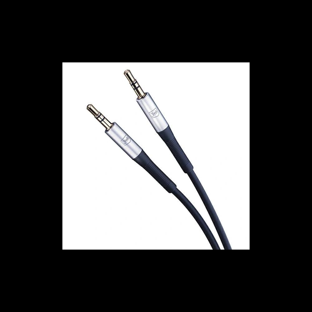 3MK AUX cable jack 3.5mm / jack 3.5mm 1m - 4