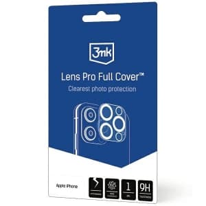 3MK Lens Pro Full Cover Apple iPhone 15 Pro / 15 Pro Max