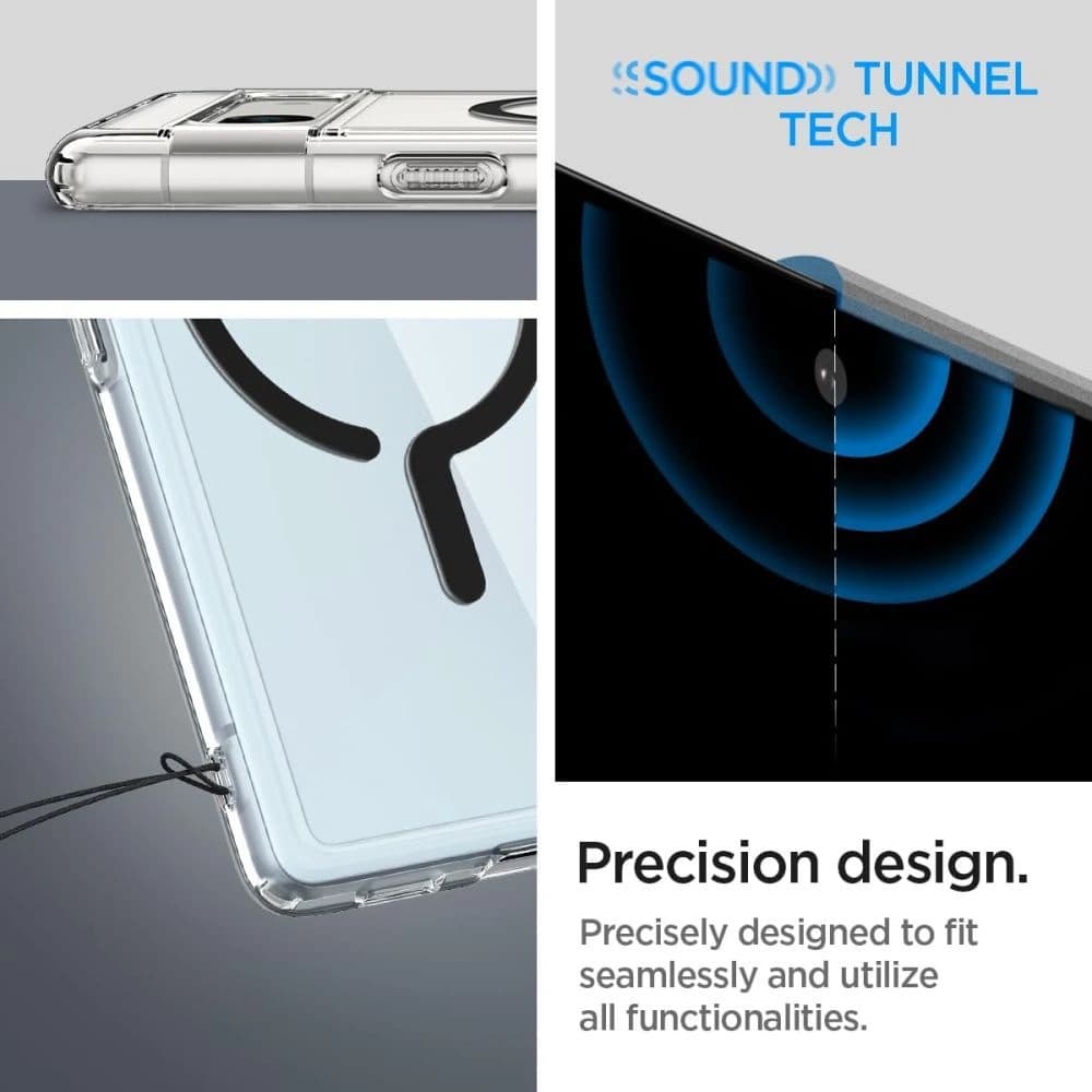 Etui Spigen Ultra Hybrid Onetap Ring MagSafe Google Pixel 7a Black - 13