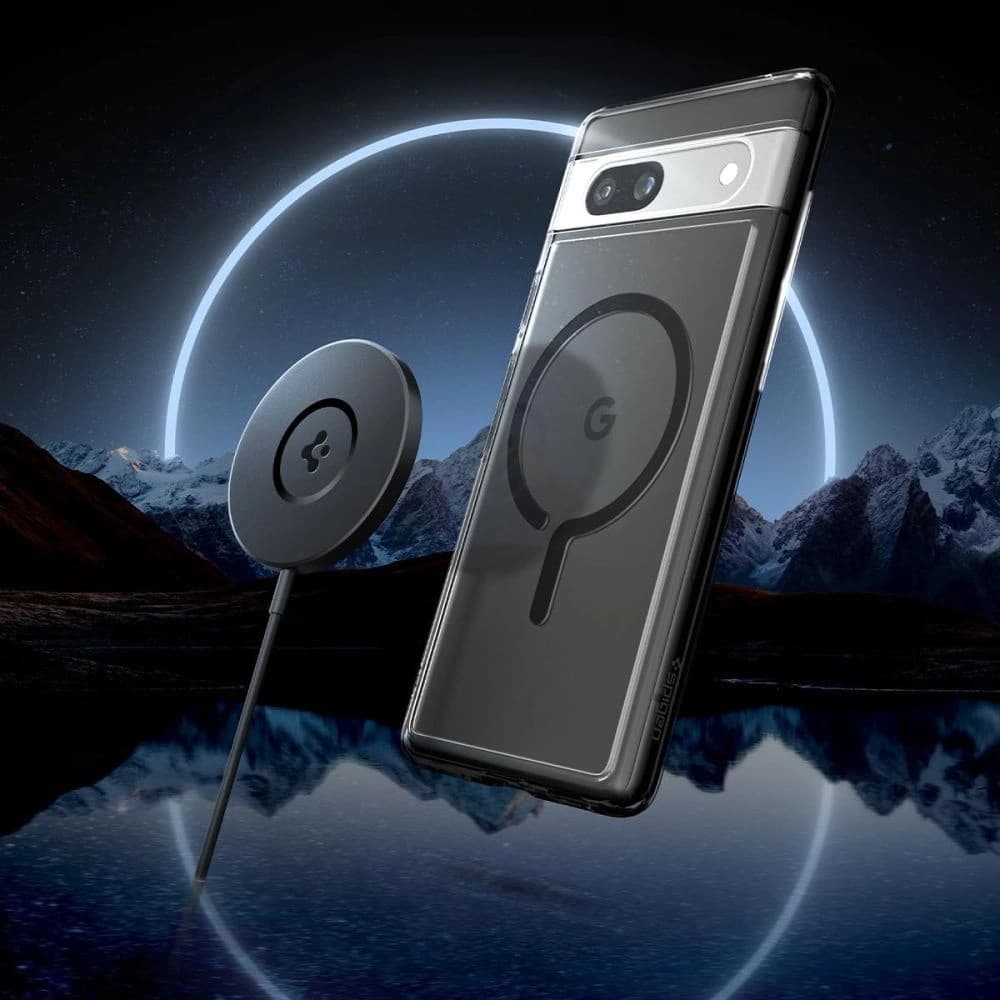 Etui Spigen Ultra Hybrid Onetap Ring MagSafe Google Pixel 7a Black - 16