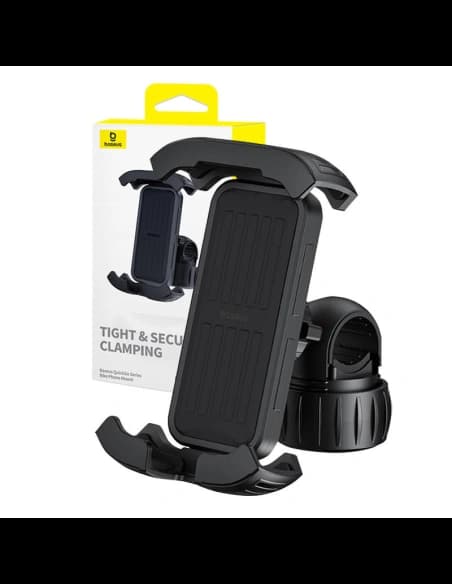 Upevnění na kolo Baseus QuickGo pro telefony 5,7 palce až 7,2 palce (černé)