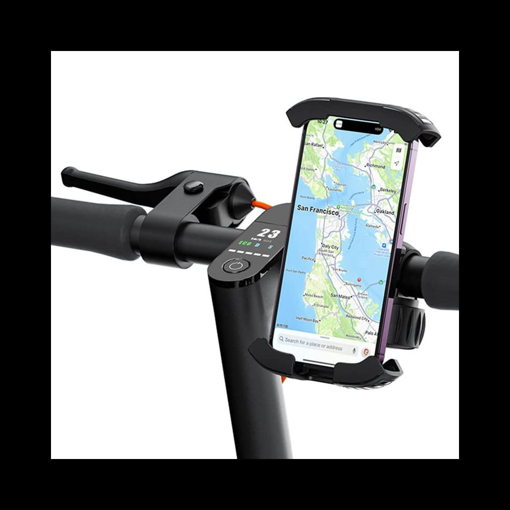 Baseus Suport pentru biciclete QuickGo pentru telefoane de la 5,7 inch la 7,2 inch (negru) - 2