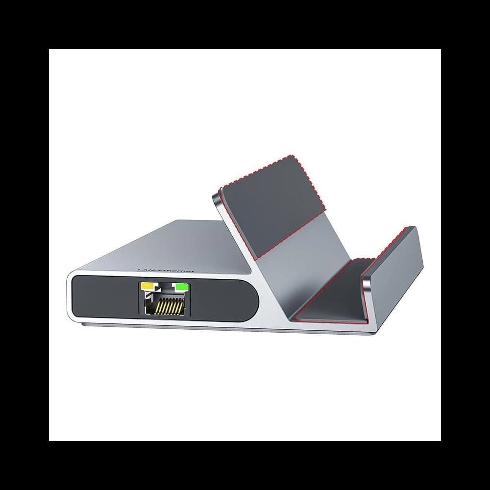 HUB Choetech M52 a Valve Steam Deck LCD / OLED adapter USB-C / USB-C PD, USB-A, HDMI, RJ45 szürke - 10